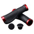 Soft Bicycle Grip Shock Absorption Road Bike Handlebar Cover Aluminium Alloy Lock Rubber Anti-slip Cycling Handle Grips Bike Handle Non Slip Soft Rubber Grips Mountain Bicycle Lock On Handle Bar