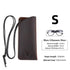 Soft Genuine Leather Reading Glasses Bag Handmade Eye Glasses Pouch Sunglasses Simple Eyewear Storage Bags Artificial Leather Slim Travel Sunglasses Case Holder