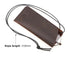 Soft Genuine Leather Reading Glasses Bag Handmade Eye Glasses Pouch Sunglasses Simple Eyewear Storage Bags Artificial Leather Slim Travel Sunglasses Case Holder