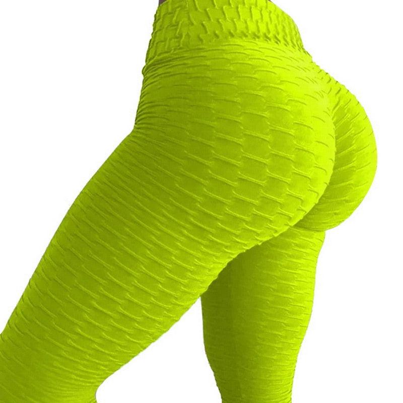 Soft Push Up Leggings Woman Tights Workout Leggings Sport Running Gym Yoga Pants Women Leggings High Waisted Tummy Control Lift Up Yoga Pants Female Fitness Trendy Leggings