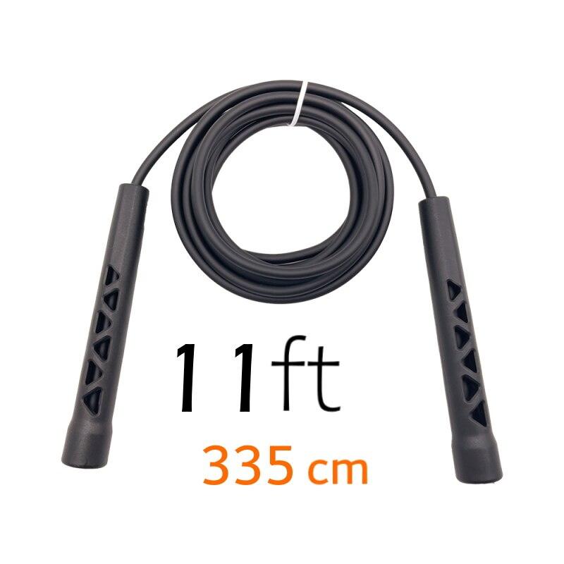 Soft PVC Skipping Rope Rapid Speed Jump Rope Adjustable Tangle Free Exercise Fitness Training Workout Ultra-Lightweight And Adjustable Portable Design Non-Slip Grip Jump Rope