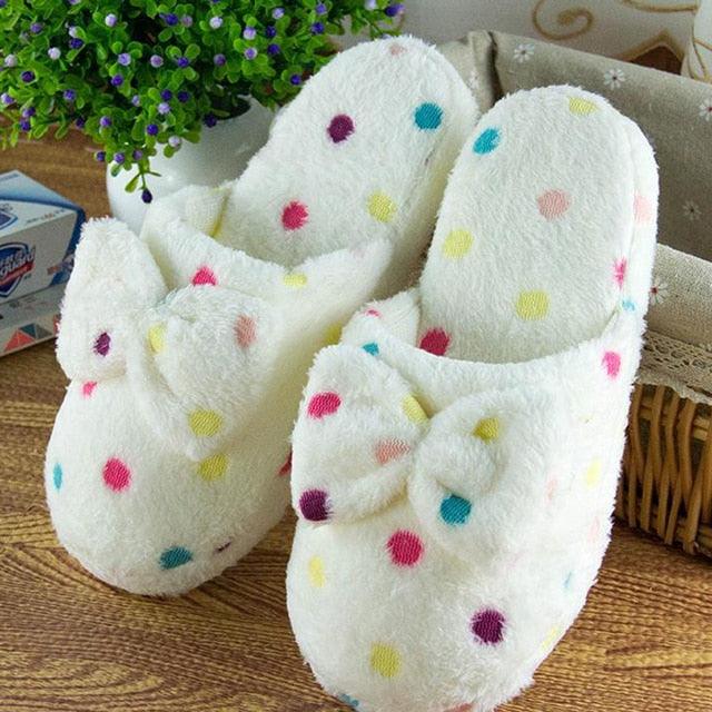 Soft Slipper Womens Home Plush House Winter Warm Slippers Soft Indoors Bedroom Slippers With Memory Foam Comfortable Slip On House Shoes Warm Fur Lined Slippers