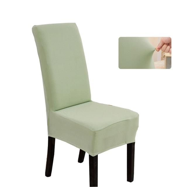 Solid plain dyed Chair Covers Spandex For Wedding Dining Room Office Banquet housse de chaise chair cover Stretch Spandex Dining Room Chair Covers – Universal Removable Washable Chair Seat Slipcovers Protector for Kitchen Ceremony Wedding