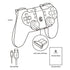 Solid Sustainable Black Bluetooth 2.4GHz Wireless Gamepad Controller Compatible With PC Smartphones Laptop - STEVVEX Game - 221, all in one game controller, best quality joystick, black gamepad, bluetooth wireless gamepad, classic joystick, compatible with mobile phone, controller for mobile, Controller For Mobile Phone, game, Game Controller, Game Pad, game pad for phone, Game Pads for mobile, joystick - Stevvex.com