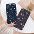 Space Moon Case For iPhone XR XS Max X 12 11 13 Pro MAX Cases Black Painted Phone Cover For iPhone 7 8 7Plus 8Plus 6S 6Plus Space Galaxy Phone Case for Woman Man Soft Shockproof Protective Case Cover Designed for iPhone