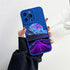 Space Moon Case For iPhone XR XS X 11 12 13 Pro Max Cases Blue Painted Phone Cover For iPhone 7 8 Plus SE Soft Silicon Case Mountains Nature Moon Slim Case Protective Soft Shockproof Case with Lens Protector