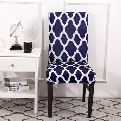 Spandax Stretch Dining Plaid Chair Cover for Sofa And Armchairs Chair Cover Living Room Cover For Office Chaircover Wedding Stretch Parsons Chair Slipcovers Removable Washable Kitchen Chair Protector Cover