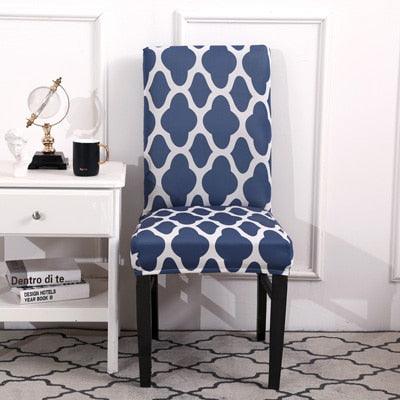 Spandax Stretch Dining Plaid Chair Cover for Sofa And Armchairs Chair Cover Living Room Cover For Office Chaircover Wedding Stretch Parsons Chair Slipcovers Removable Washable Kitchen Chair Protector Cover