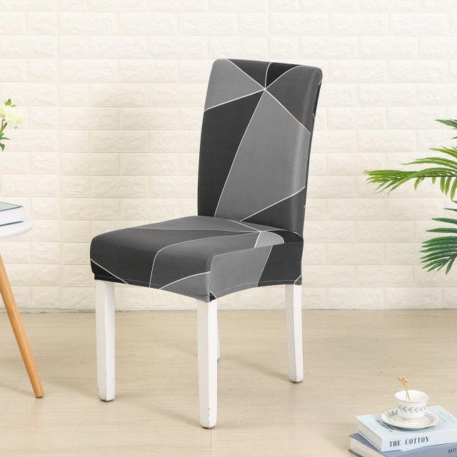 Spandex Chair Cover Stretch Elastic Dining Seat Cover for Banquet Wedding Restaurant Hotel Anti-dirty Removable housse de chaise Chair Covers for Dining Room Stretch Spandex Dining Chair Slipovers Parsons Chair Covers for Dining Room Kitchen