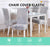 Spandex Chair Cover Stretch Elastic Dining Seat Cover for Banquet Wedding Restaurant Hotel Anti-dirty Removable housse de chaise Chair Covers for Dining Room Stretch Spandex Dining Chair Slipovers Parsons Chair Covers for Dining Room Kitchen