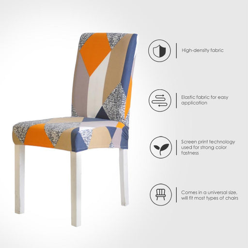 Spandex Chair Cover Stretch Elastic Dining Seat Cover for Banquet Wedding Restaurant Hotel Anti-dirty Removable housse de chaise Chair Covers for Dining Room Stretch Spandex Dining Chair Slipovers Parsons Chair Covers for Dining Room Kitchen