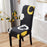 Spandex Dining Chair Cover With Back Elastic Universal Kitchen Living Room Stretch Slipcover Chair Covers Protector Seat Case  Chair Cover Seat Protector Super Fit Slipcover Stretch Removable Washable Soft Spandex Fabric for Home