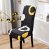 Spandex Dining Chair Cover With Back Elastic Universal Kitchen Living Room Stretch Slipcover Chair Covers Protector Seat Case  Chair Cover Seat Protector Super Fit Slipcover Stretch Removable Washable Soft Spandex Fabric for Home