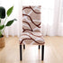 Spandex Seat Chair Cover Removable Slipcover Anti-Dirty Kitchen Cover For Banquet Wedding Dinner RestaurantStretch Spandex Dining Chair Slipcovers Removable Washable Dining Room Chair Protector Cover Seat Slipcover