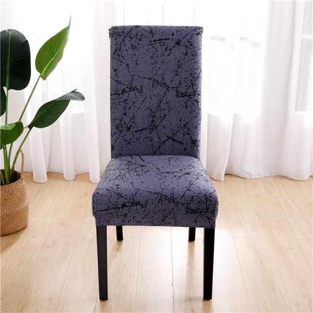 Spandex Seat Chair Cover Removable Slipcover Anti-Dirty Kitchen Cover For Banquet Wedding Dinner RestaurantStretch Spandex Dining Chair Slipcovers Removable Washable Dining Room Chair Protector Cover Seat Slipcover