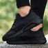 Sport Black Spring Fashion Casual Sports Running Air Shoes Black Mens Sneakers Lightweight Athletic Running Walking Gym Shoes Casual Sports Fashion Walking Sneakers