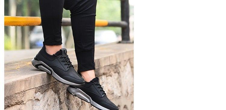 Sport Black Spring Fashion Casual Sports Running Air Shoes Black Mens Sneakers Lightweight Athletic Running Walking Gym Shoes Casual Sports Fashion Walking Sneakers