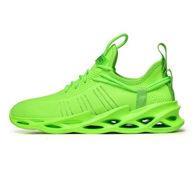 Sport New Mens Sneakers Breathable Running Shoes Outdoor Running Tennis Blade Sneakers Sport Fashion Comfortable Casual Couples Gym Mens Casual Walking Sneakers