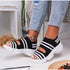 Sport Women's Comfortable Footwear Summer Platform Sandals Shoes Female Slip On Peep Toe Knitted Footwear Summer Sandals Women Shoes Female Slip On Elegant Sneakers