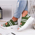 Sport Women's Comfortable Footwear Summer Platform Sandals Shoes Female Slip On Peep Toe Knitted Footwear Summer Sandals Women Shoes Female Slip On Elegant Sneakers