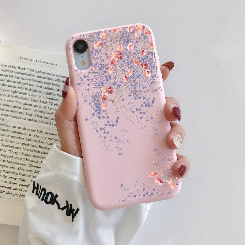 Spring Retro Bloom Flowers Phone Cases For iPhone 6s 7 8 Plus SE 12 11 13 Pro Max X XR XS MAX Soft Silicone Cover Shell Flower Phone Case for iPhone - STEVVEX Gadgets - 1004, Elegant Phone Case, Fashion Phone Case, Flower Phone Case, Luxury Phone Case, Modern Phone Case, Nature Phone Case, Phone Case, Phone Case For Girls, Phone Case For Iphone, Popular Phone Case, Purple Phone Case, Silicone Case, Silicone Phone Case, Strong Phone Case, Stylish Phone Case, Women Phone Case - Stevvex.com