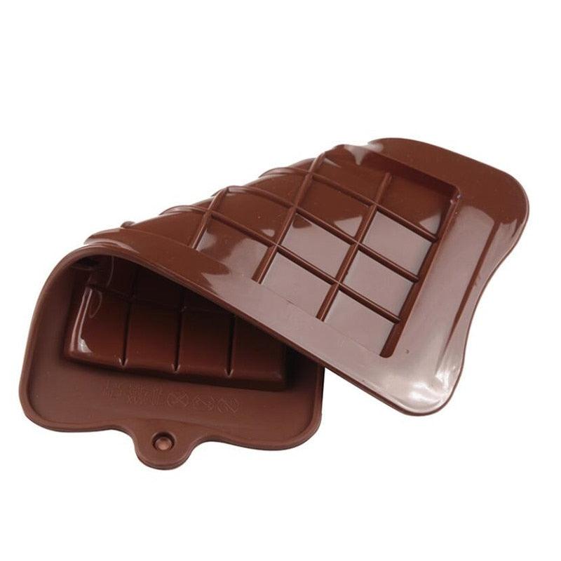 Square Chocolate Mold Chocolate Cake Soap Mold Baking Ice Tray Mould Baking Mould Cake Decorating Silicone Fondant Coffee Molds Chocolate Molds Silicone Candy Molds Silicone Break Apart Chocolate Mold