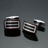 Square Stainless Steel Cuff Links Classic Tuxedo Shirt Cufflinks Elegant Shirt Accessories Business Groom Wedding Jewelry For Men Luxury Cuff Links