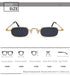 Square Sunglasses For Rectangle Sunglasses for Women Fashion Frameless Square Glasses for Men Ultralight UV400 Eyewear Unisex Rectangle Rimless Square sunglasses