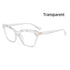 Square Women Reading Glasses Frame Crystal Multi-section  Optical Computer Glasses Square Design Reading Glasses For Women Light Blocking Computer Reader Glasses For Men And Women