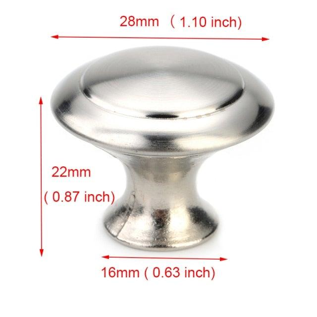 Stainless Steel Cabinet Handles Diameter 10mm Kitchen Door T Bar Straight Handle Pull Knobs Furniture Hardware European Bar Style Cabinet Pull