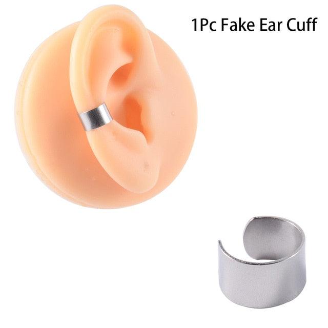 Stainless Steel Magnetic Stud Card Magnet Ear Tragus Cartilage Lip Labret Stud Nose Ring Fake Cheater Non Pierced Jewelry Magnetic Earring Piercings Card Magnet Ear Tragus Cartilage Lip Labret Stud Nose Ring Fake Cheater Non Pierced Jewelry