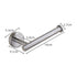 Stainless Steel Nail-free Wall Mounted Toilet Paper Holder Kitchen Tissue Paper Holder Toilet Roll Dispenser For Bathroom Toilet Paper Holder Toilet Paper roll Holder Self Adhesive+Super Glue  Stainless Steel No Drilling For Bathroom Bedroom Kitchen