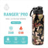 Stainless Steel Ranger Water Bottle Camo Pattern Stainless Steel Vacuum Insulated Water Bottle Sport Drink Bottle With Straw For Camping Running Gym Yoga Army Style Insulated Portable Water Bottle