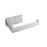 Stainless Steel Toilet Roll Holder Self Adhesive In Bathroom Tissue Paper Holder Black Finish Easy Installation No Screw Toilet Paper Holder Matte Black Toilet Tissue Roll Holders Dispenser And Hangers Wall Mounted For Bathroom And Kitchen