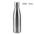 Stainless Steel Water Bottle BPA Free Thermos Water Beer Thermos 500ml for Sport Bottles Double-Wall Insulated Vacuum Flask Double-Walled Insulated Vacuum Flask Stainless Steel Drinking Bottle