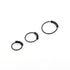 Steel Hinged Clicker Circle ring Piercing Nose Ring Hoop Lip Ear Ring Body Jewelry Piercing Clip Surgical Steel Nose Hoop Nose Ring Stud Punk Style Body Piercing Jewelry Nose Lip Cartilage Tragus Helix Stainless Steel Hinged Clicker Segment Nose Ring