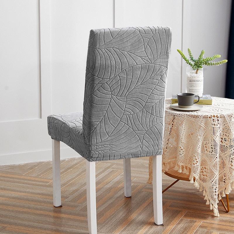 Stretch Bar Stool Slipcover Kitchen Chair Protector with Floral Pattern Spandex Chair Seat Cover for Home Classic Stretch Chair Covers Dining Room Elastic Slipcover For Chairs Kitchen Spandex Case Living Room Office Home Decoration