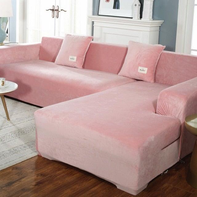 Stretchable Couch Cover Lounge  Sofa Slipcover  Furniture Cover Machine Washable Elasticated Sofa Covers Chaise Longue For Living Room Corner Armchair Elastic Cushion Couch Furniture 3 Seater Slipcover For Home