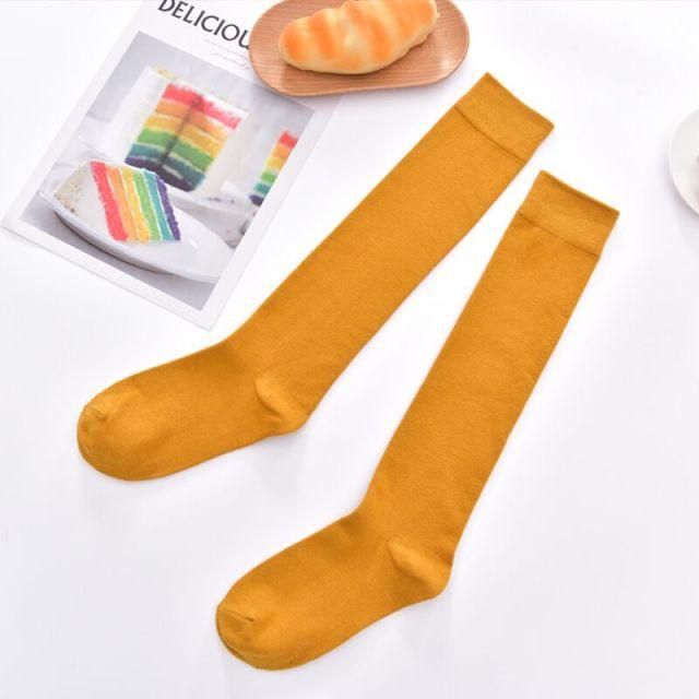 Striped Long Warm Thigh High Stockings Women's Casual Tube Thigh High Socks for School Over Knee High Socks for girls - ALLURELATION - 500, basketball socks, casual socks, cute socks, cycling socks, female socks, footbal socks, long warm socks, school socks, Socks, socks for girls, socks for women, thigh highy socks, tube high socks, warm socks, warm stockings - Stevvex.com