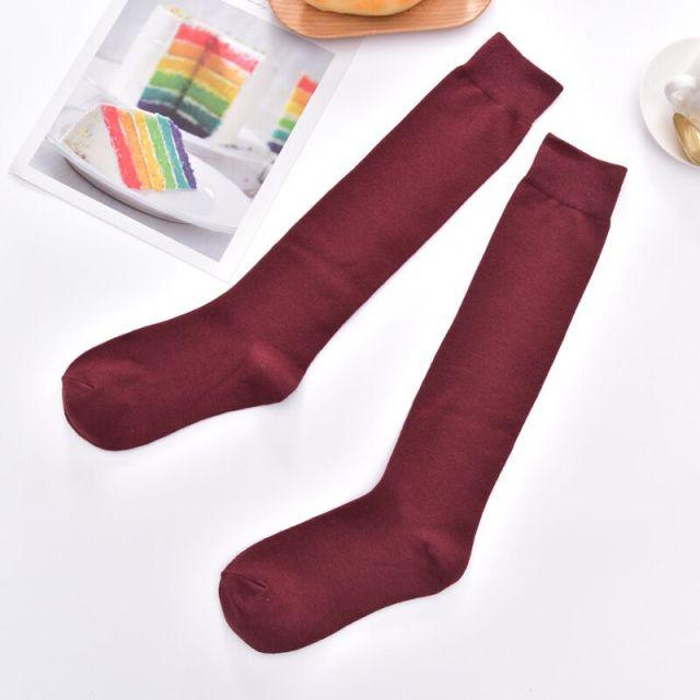 Striped Long Warm Thigh High Stockings Women's Casual Tube Thigh High Socks for School Over Knee High Socks for girls - ALLURELATION - 500, basketball socks, casual socks, cute socks, cycling socks, female socks, footbal socks, long warm socks, school socks, Socks, socks for girls, socks for women, thigh highy socks, tube high socks, warm socks, warm stockings - Stevvex.com