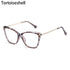 Stylish Eyeglasses Glasses Clear Lens  Blue Light Blocking Glasses Women Men Fashion Cat Eye Glasses Computer Gaming Eyeglasses Eye Protection Eyewear