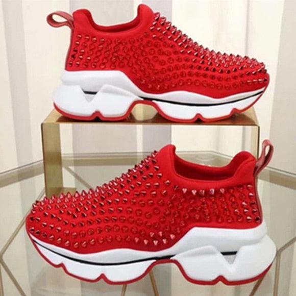 Stylish Womens Sneakers With Non-slip Comfortable Sports Summer New Mesh Breathable Platform Increased Fashion Shoes Womens Running Sports Sneakers