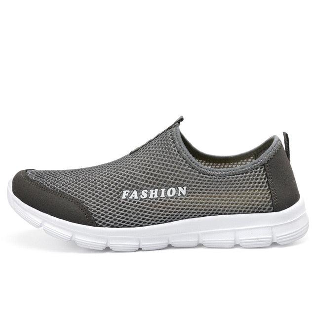 Summer Breathable Comfortable Mesh Running Mens Shoes Trainers Walking Outdoor Sport Men Sneakers Running Shoes Ultra Lightweight Breathable Walking Shoes Non Slip Athletic Fashion Sneakers