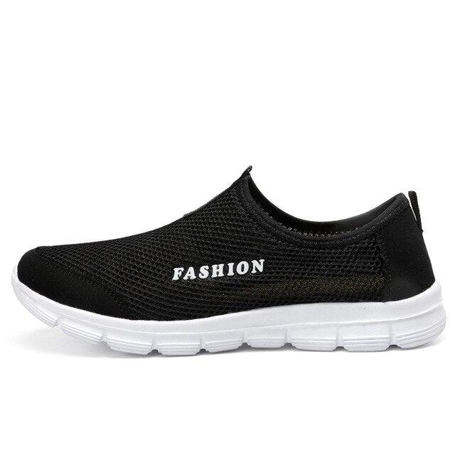 Summer Breathable Comfortable Mesh Running Mens Shoes Trainers Walking Outdoor Sport Men Sneakers Running Shoes Ultra Lightweight Breathable Walking Shoes Non Slip Athletic Fashion Sneakers