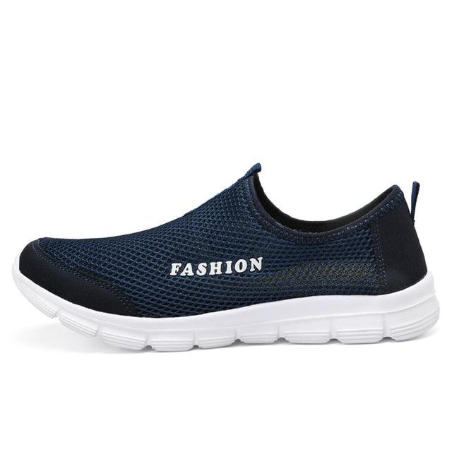 Summer Breathable Comfortable Mesh Running Mens Shoes Trainers Walking Outdoor Sport Men Sneakers Running Shoes Ultra Lightweight Breathable Walking Shoes Non Slip Athletic Fashion Sneakers