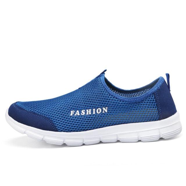 Summer Breathable Comfortable Mesh Running Mens Shoes Trainers Walking Outdoor Sport Men Sneakers Running Shoes Ultra Lightweight Breathable Walking Shoes Non Slip Athletic Fashion Sneakers