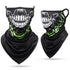 Summer Breathable Mesh Skull Hunting Cycling Bandana Sport Half Face Cover Mask Running Hiking Skiing Triangle Neck Warmer Scarf Motorcycle Protect Cycling Face Mask Anti-UV Neck Hood Half Face Breathable Dustproof Headband Triangle Sport Scarf