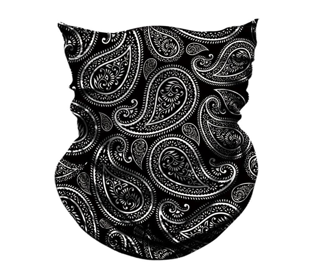 Summer Cool Printed Half Mask Bandana Face Cover Neck Gaiter Bike Outdoor Sport Fishing Cycling Ski Hiking Tube Scarf Men Women  Headband Scarf Military Shamash Tactical Desert Keffiyeh Head Neck Scarf Neck Gaiter Headwear for Men Women