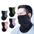 Summer Half Face Mask Cycling Bandana Scarf Neck Gaiter Warmer Bicycle Running Ski Hunting Hiking Hanging Ear Scarves Men Women Motorcycle Protect Cycling Face Mask Anti-UV Neck Hood Half Face Breathable Dustproof Headband Triangle Sport Scarf