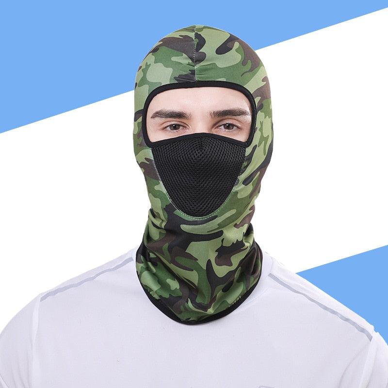 Summer Men Women Camouflage Balaclava Face Scarf Mask Sunscreen Dustproof Army Cycling Hunting Fishing Tactical Airsoft Hat Cold Weather Balaclava Ski Mask for Men Windproof Thermal Winter Scarf Mask Women Neck Warmer Hood for Cycling